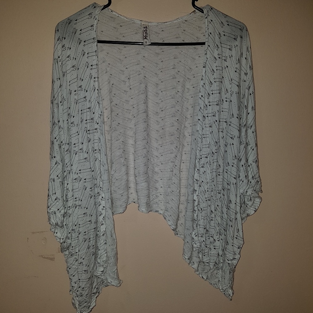 ◇ Arrowed Patterned Cardigan by Mudd